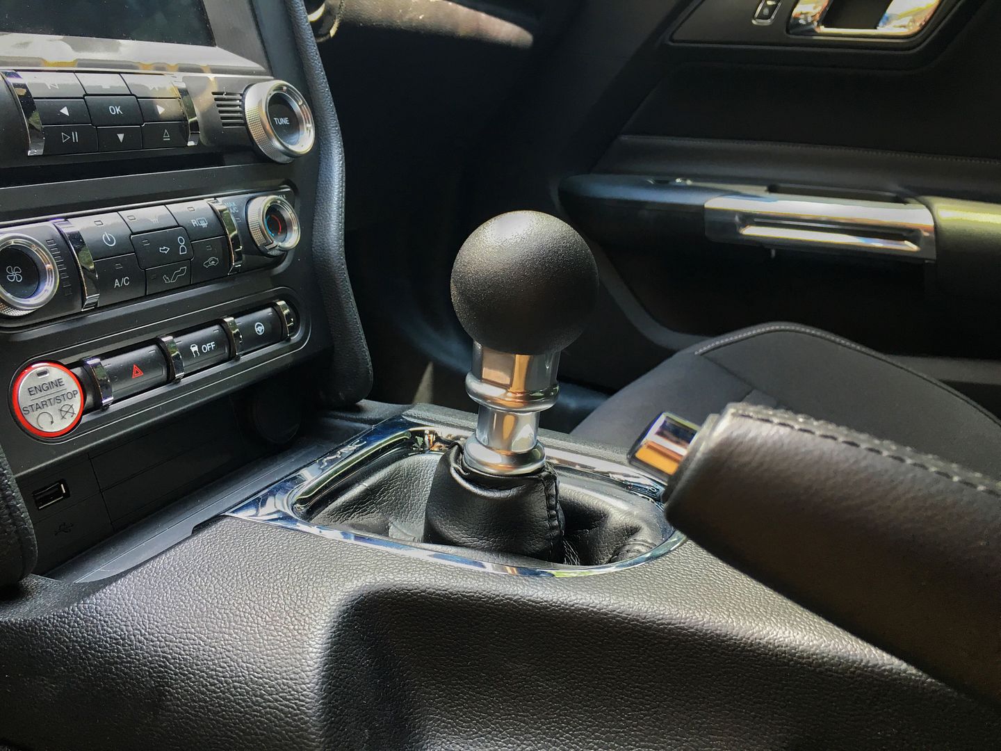 Moddiction weighted Stainless Steel Shift Knobs 2015+ S550 Mustang